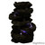 6 Tier Stone Falls Tabletop Indoor Water Fountain Feature w/ LED