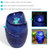 Abstract Wave Ceramic Outdoor Water Fountain with LEDs
