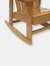 Adirondack Rocking Chair Classic Wood Outdoor Furniture
