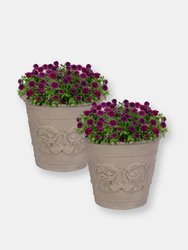 Arabella Outdoor Double-Walled Flower Pot Planter