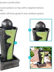 Art Deco Rippling Stream Outdoor Water Fountain Water Feature