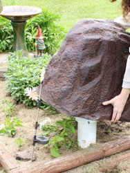 Artificial Polyresin Landscape Rock With Stakes