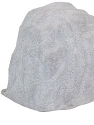 Artificial Polyresin Landscape Rock With Stakes - Grey
