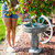 Bird Bath With Birdseed Feeder Compartment - 29"