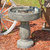 Bird Bath With Birdseed Feeder Compartment - 29"