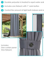 Blackout Curtain Panel with Grommet Top - Set of 2
