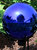 Blue Gazing Ball Mirror Globe Garden Decor Outdoor Lawn Yard Art Accent