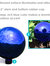 Blue Gazing Ball Mirror Globe Garden Decor Outdoor Lawn Yard Art Accent