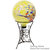 Bright Summer Burst Outdoor Garden Glass Gazing Globe Ball - 10"