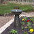 Butterfly Bliss Galvanized Iron Outdoor Fountain With LEDs