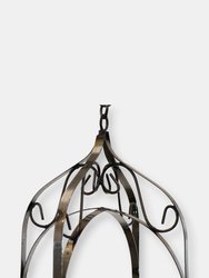 Cathedral Steel Hanging Planter Basket