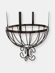 Cathedral Steel Hanging Planter Basket