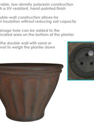 Charlotte Outdoor Double-Walled Flower Pot Planter