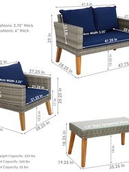 Clifdon 4-Piece Patio Furniture Set