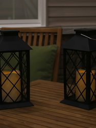 Concord Outdoor Solar Led Candle Lantern