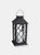 Concord Outdoor Solar Led Candle Lantern - Black