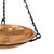 Copper Hand-Hammered Hanging Bird Bath Or Bird Feeder With Chain