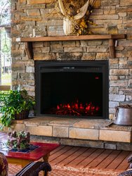 Cozy Warmth Indoor Electric Fireplace Insert