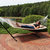 Double Hammock Quilted With Pillow Spreader Bars Sandy Beach Outdoor Patio