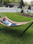 Double Quilted Hammock with Universal Steel Stand Misty Beach Outdoor Swing Bed, Sunnydaze Quilted 2-Person Hammock and Multi-Use Steel Stand