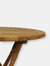 Folding Round Teak Outdoor Patio Table