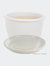 Glazed Ceramic Planter Saucers - Set of 2