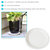 Glazed Ceramic Planter Saucers - Set of 2