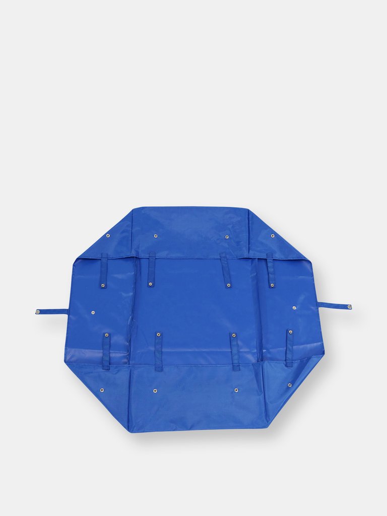 Heavy-Duty Dumping Utility Cart Liner - Blue