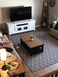 Indoor Area Rug 8' x 10' Allusive Boundaries Floor Living Room Bedroom Kitchen