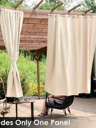 Indoor/Outdoor Blackout Curtain Panel