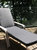Indoor Outdoor Patio Chaise Lounge Cushion Backyard Garden Pool Gray