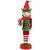 Jingles The Christmas Elf Indoor Nutcracker Statue - 17" - Red