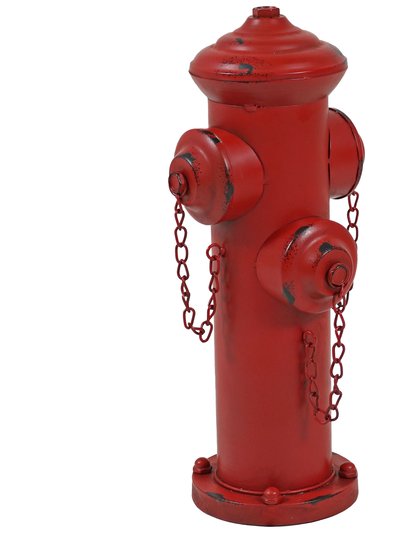 Sunnydaze Decor Metal Fire Hydrant Outdoor Statue product