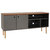 Mid-Centurn Modern TV Stand Console for 55" TV - Grey