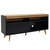 Mid-Century Modern TV Stand Console for 58" TV - Black