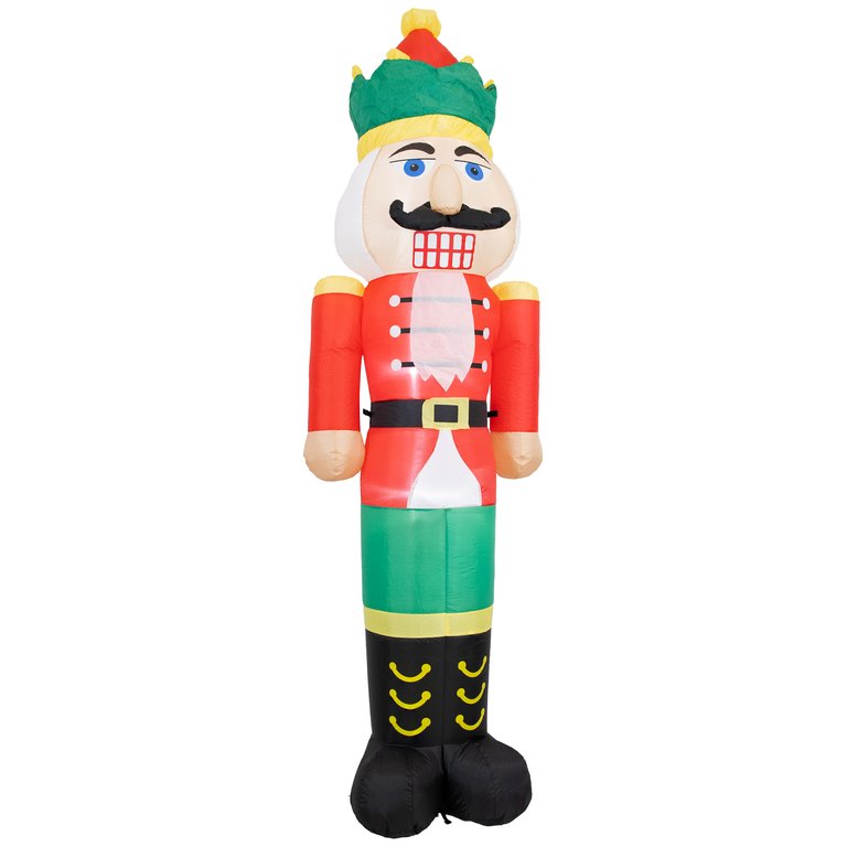 Nathaniel The Nutcracker 8-Foot Christmas Inflatable - Red