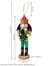 Nutcracker 5-Piece Christmas Hanging Ornament Set