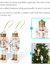 Nutcracker 5-Piece Christmas Hanging Ornament Set