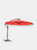 Offset Cantilever Patio Umbrella 9.5' - Red