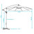 Offset Cantilever Patio Umbrella 9.5'