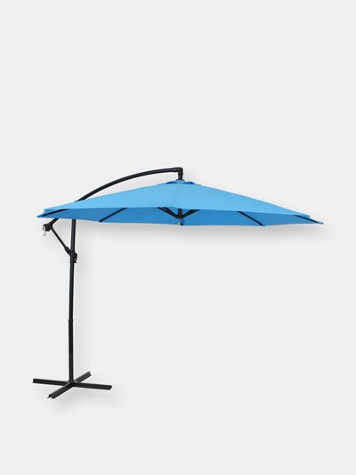 Sunnydaze Decor Offset Cantilever Patio Umbrella 9.5' product