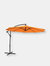 Offset Cantilever Patio Umbrella 9.5' - Orange