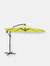 Offset Cantilever Patio Umbrella 9.5' - Yellow