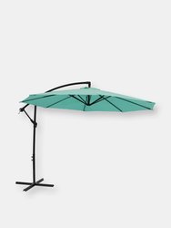 Offset Cantilever Patio Umbrella 9.5' - Light Green