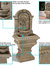 Ornate Lavello Outdoor Water Fountain Backyard Water Feature - 51"