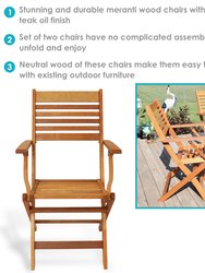 Outdoor Folding Patio Armchairs