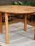 Outdoor Patio Dining Table with Teak Oil Finish