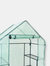 Outdoor Portable Deluxe Walk-In Greenhouse with 4 Shelves