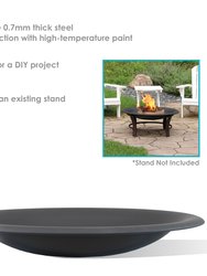 Outdoor Replacement Fire Bowl for DIY or Existing Stand 