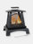 Pagoda Style Steel with Black Finish Outdoor Fireplace - 32" - Black